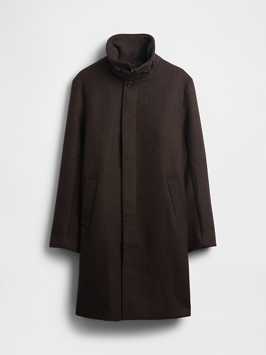 Image number 6 showing, Wool-Blend Car Coat