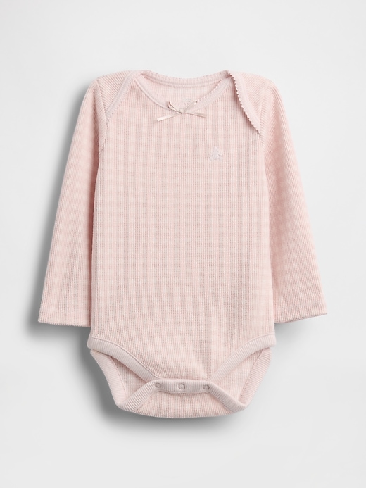 Image number 1 showing, Baby First Favorites Softspun Waffle Bodysuit