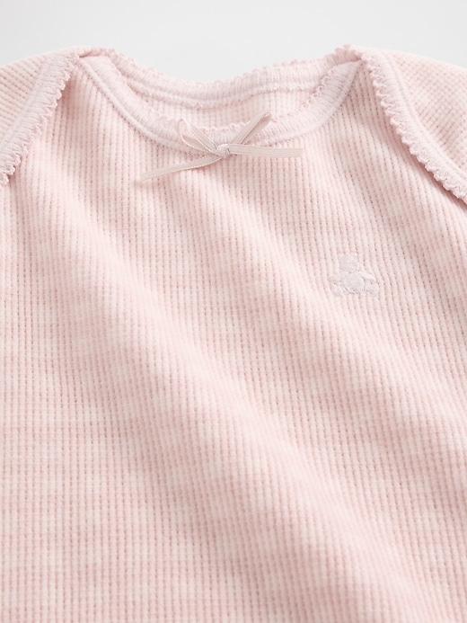 Image number 3 showing, Baby First Favorites Softspun Waffle Bodysuit