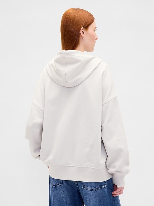 Image number 3 showing, Heavyweight French Terry Oversized Zip Hoodie