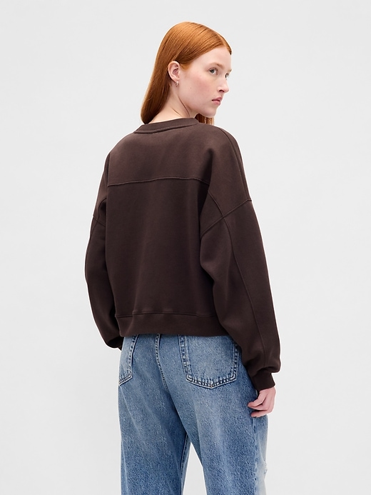 Image number 3 showing, VintageSoft Wedge Crewneck Sweatshirt