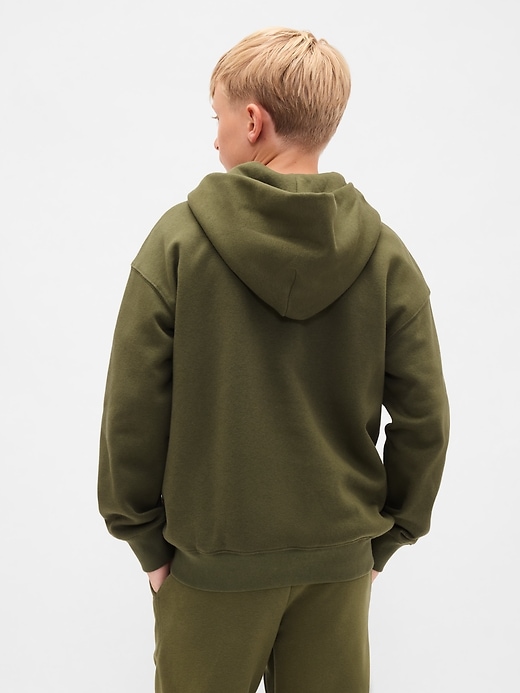 Image number 4 showing, Kids VintageSoft Logo Zip Hoodie