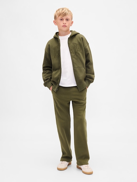 Image number 5 showing, Kids VintageSoft Logo Zip Hoodie