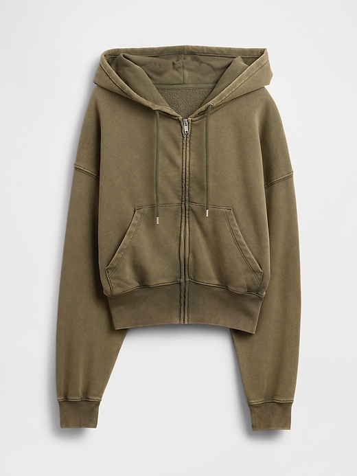 Image number 5 showing, VintageSoft Full-Zip Wedge Hoodie