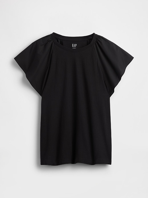 Image number 5 showing, Flutter-Sleeve T-Shirt