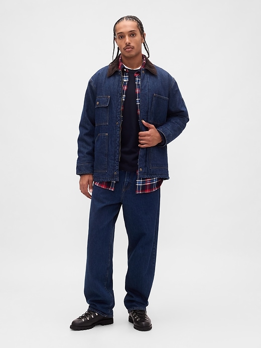 Image number 2 showing, Organic Cotton Relaxed Flannel Shirt