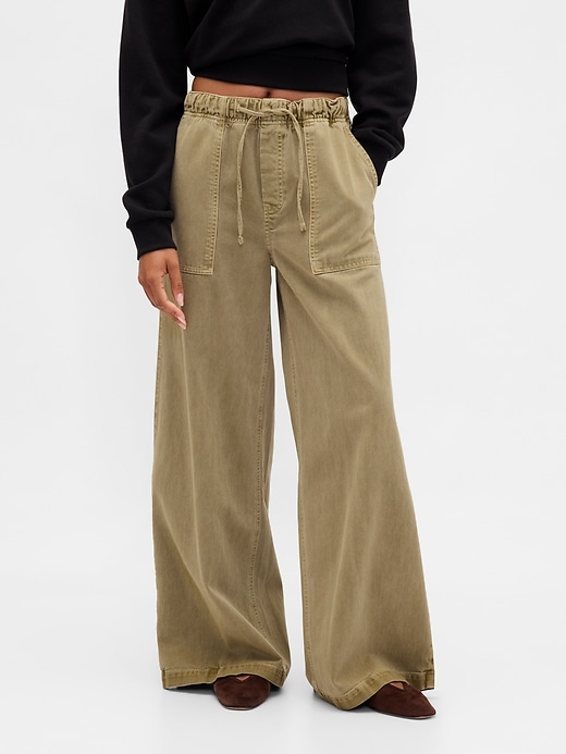 Image number 2 showing, Mid Rise Easy Baggy Pants