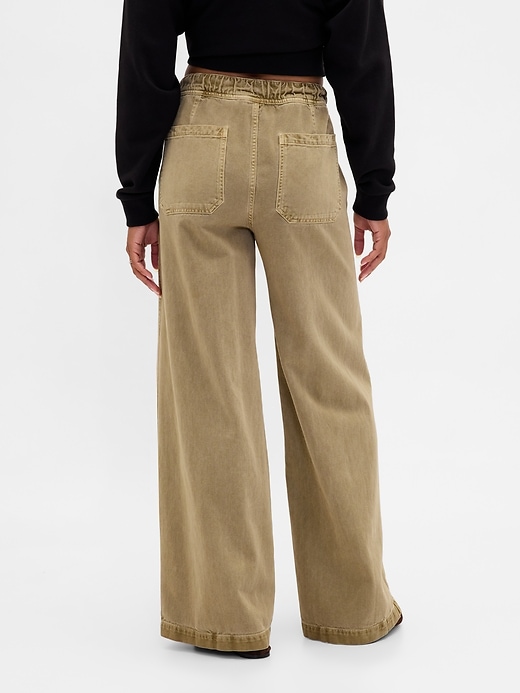 Image number 4 showing, Mid Rise Easy Baggy Pants