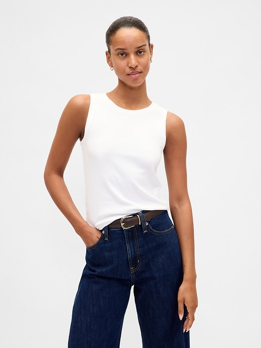Image number 1 showing, Modern Shell Tank Top