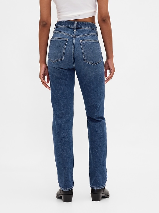 Image number 4 showing, Curvy High Rise '90s Slim Straight Jeans