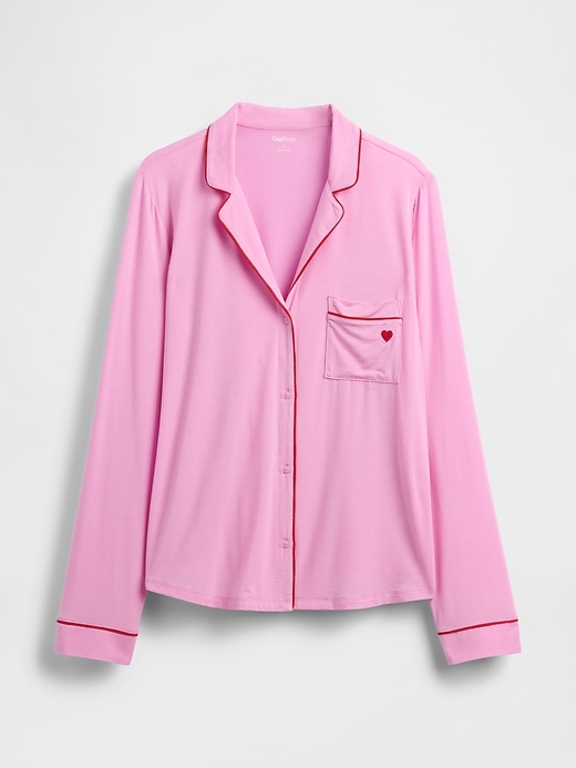 Image number 4 showing, Softest Modal PJ Shirt