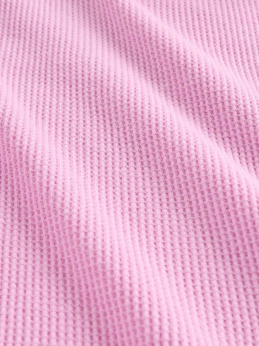 Image number 5 showing, Waffle Wide-Leg PJ Pants