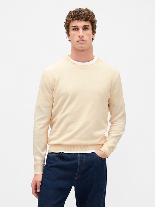 Image number 1 showing, CashSoft Crew Sweater
