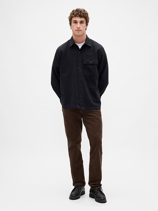 Image number 1 showing, Corduroy Straight Pants