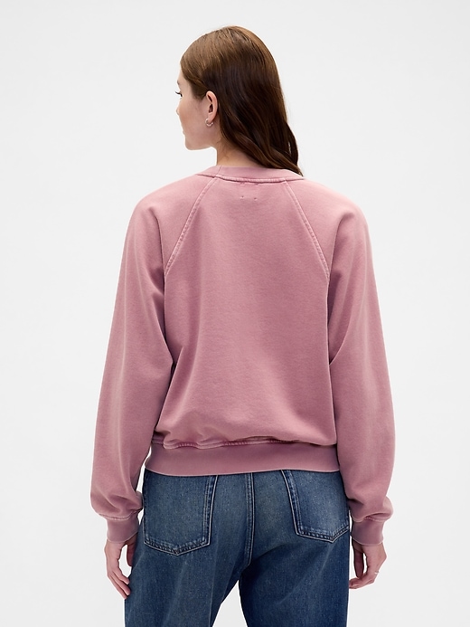 Image number 3 showing, Heavyweight French Terry Raglan Sweatshirt