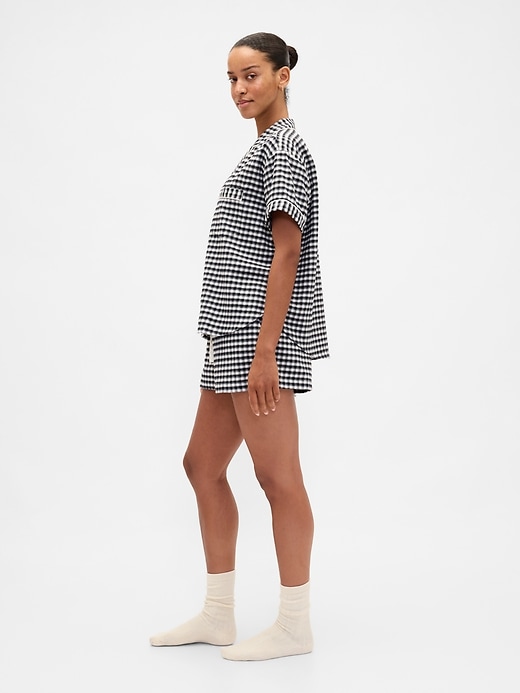 Image number 3 showing, Softest Flannel PJ Short Set