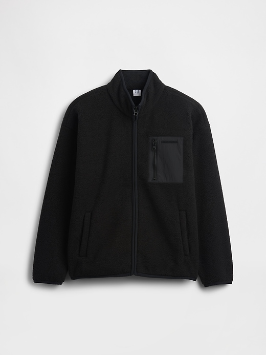 Image number 2 showing, Kids Relaxed Sherpa Jacket