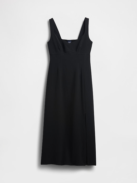 Image number 5 showing, Double Knit Sweetheart Corset Maxi Dress