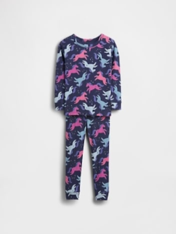 Baby & Toddler Organic Brushed Cotton Unicorn PJ Set