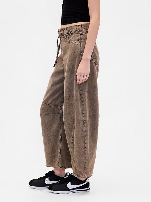 Image number 3 showing, High Rise UltraSoft Horseshoe Jeans