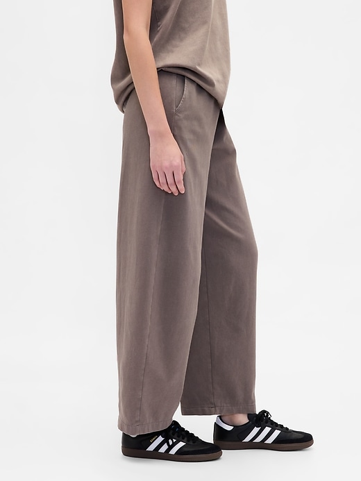 Image number 3 showing, Heavyweight Organic Cotton Barrel Pants
