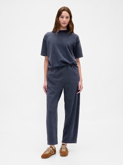 Image number 1 showing, Heavyweight Organic Cotton Barrel Pants