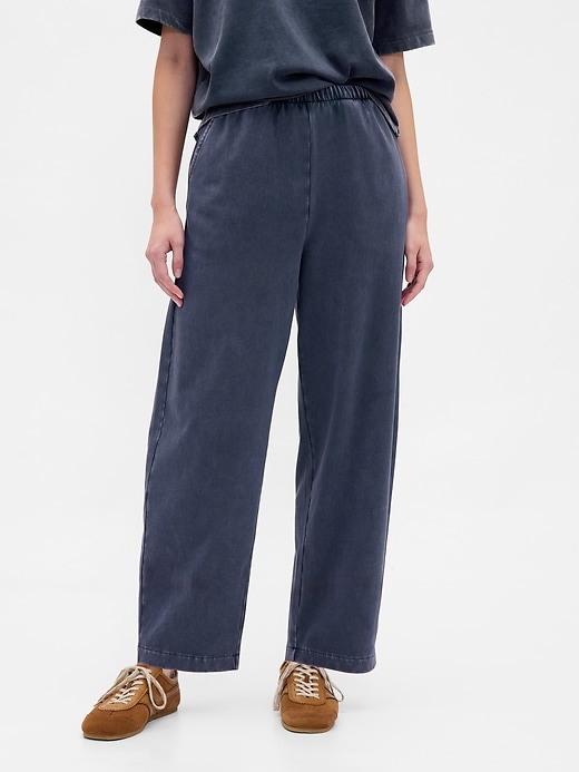 Image number 2 showing, Heavyweight Organic Cotton Barrel Pants