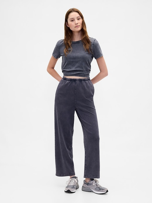 Image number 1 showing, Heavyweight Organic Cotton Straight Pants