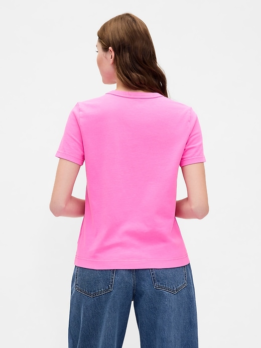 Image number 3 showing, Organic Cotton VintageSoft Heavyweight Shrunken T-Shirt