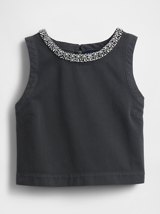 Image number 5 showing, Jewel-Neck Shell Tank Top