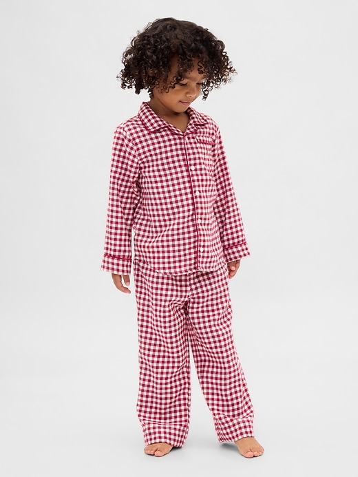 Image number 1 showing, Baby & Toddler Recycled Flannel PJ Set