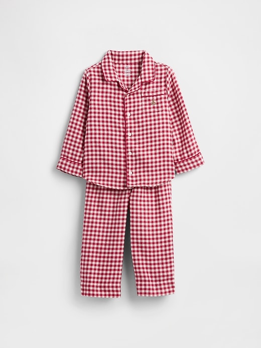Image number 3 showing, Baby & Toddler Recycled Flannel PJ Set