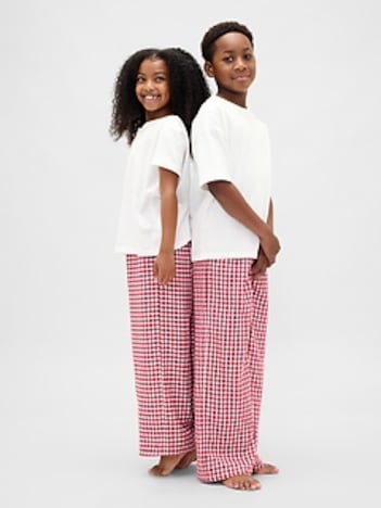 Kids Recycled Flannel PJ Pants