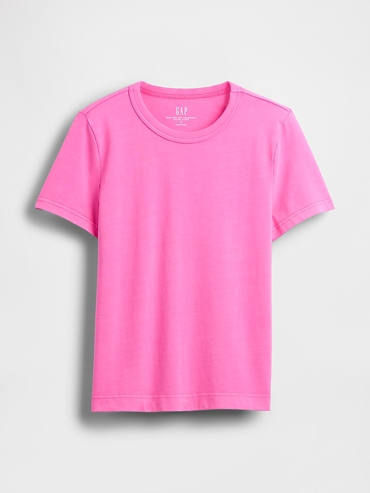 Image number 5 showing, Organic Cotton VintageSoft Heavyweight Shrunken T-Shirt