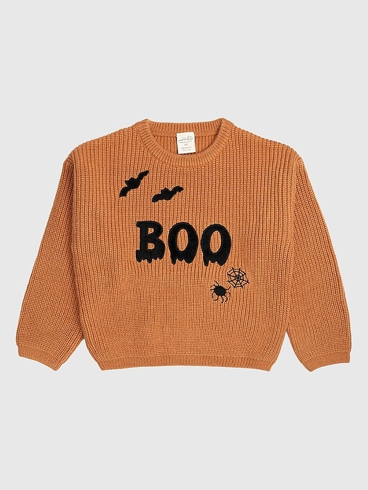 Image number 1 showing, Sweet Wink Boo Drip Halloween Knit Sweater
