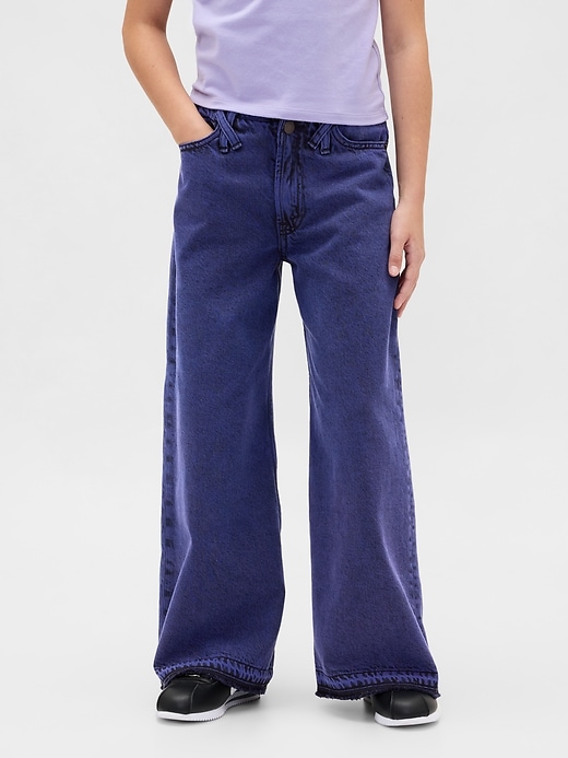 Image number 3 showing, Gap × Disney Tim Burton’s The Nightmare Before Christmas Kids Mid Rise Baggy Jeans