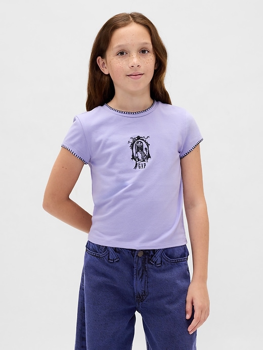 Image number 1 showing, Gap × Disney Tim Burton’s The Nightmare Before Christmas Kids Shrunken Graphic T-Shirt