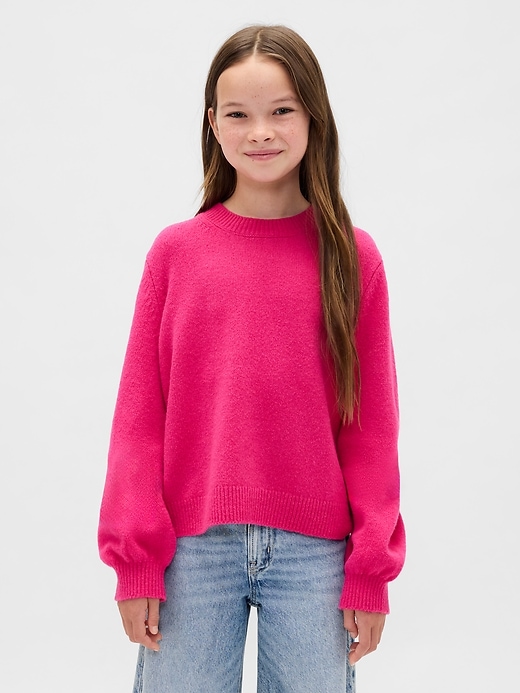 Image number 1 showing, Kids CashSoft Crewneck Sweater