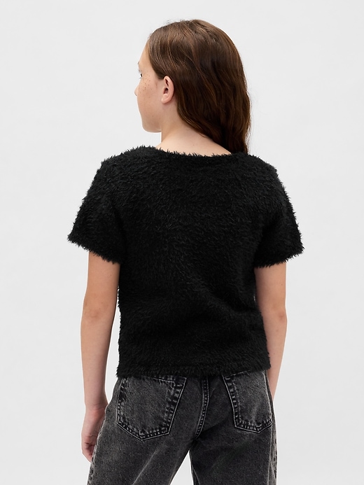 Image number 3 showing, Kids Eyelash Sweater