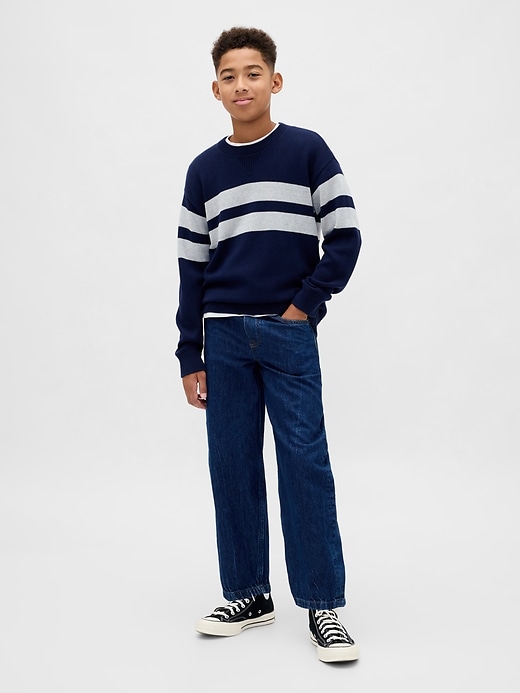 Image number 4 showing, Kids Relaxed Crewneck Sweater