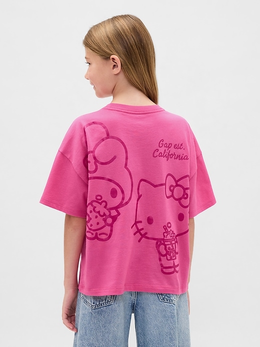 Image number 3 showing, Kids Oversized Graphic T-Shirt