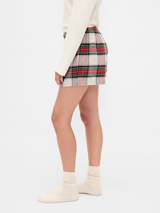 Image number 3 showing, Logo Flannel Boxer Shorts