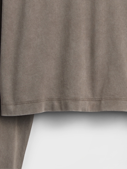 Image number 4 showing, Heavyweight Crop T-Shirt