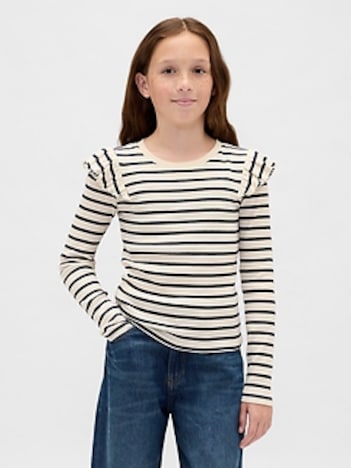 Kids Rib Flutter T-Shirt