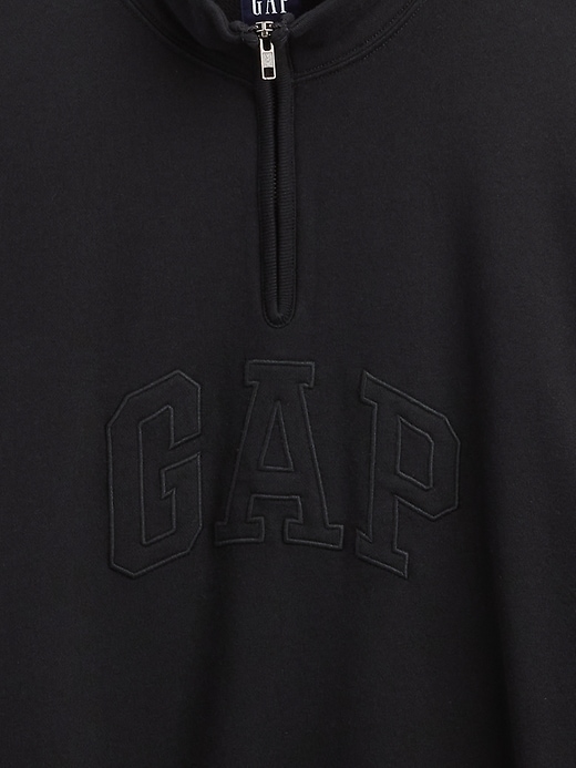 Image number 4 showing, Heavyweight Oversized Logo Half-Zip Pullover