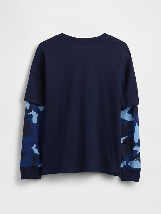 Image number 2 showing, Kids 2-in-1 Graphic Logo T-Shirt