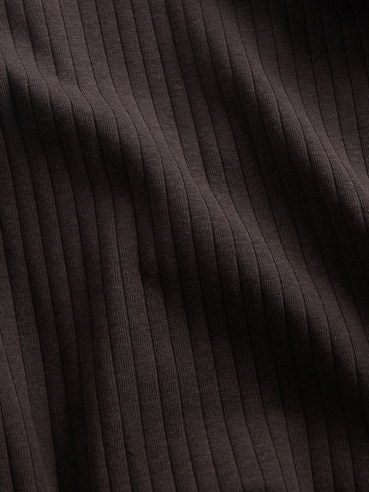 Image number 2 showing, Modern Wide Rib Wrap V-Neck T-Shirt