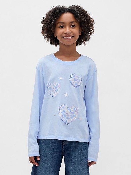 Image number 1 showing, Kids Relaxed Graphic T-Shirt