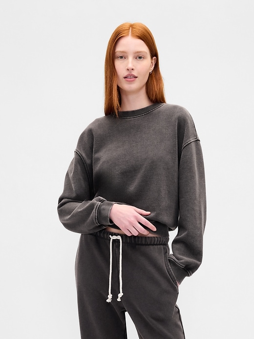 Image number 1 showing, Heavyweight French Terry Oversized Sweatshirt