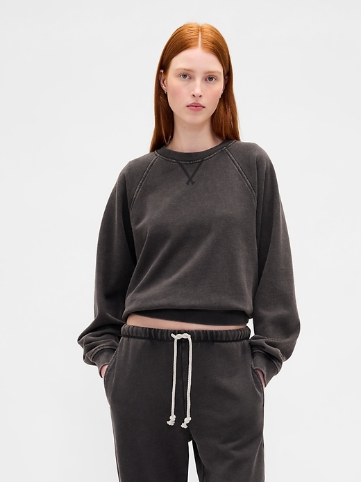 Image number 1 showing, Heavyweight French Terry Raglan Sweatshirt